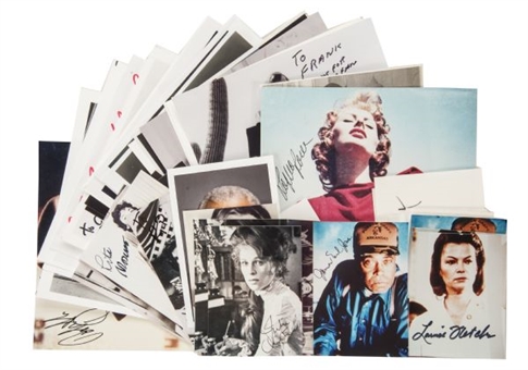 Academy Award Winners Autograph Collection - 47 Autographed Photos and 17 Signed Autographed Cards